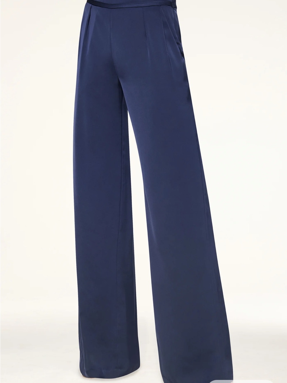Ramy Brook Midnight Blue Wide-Leg Trousers